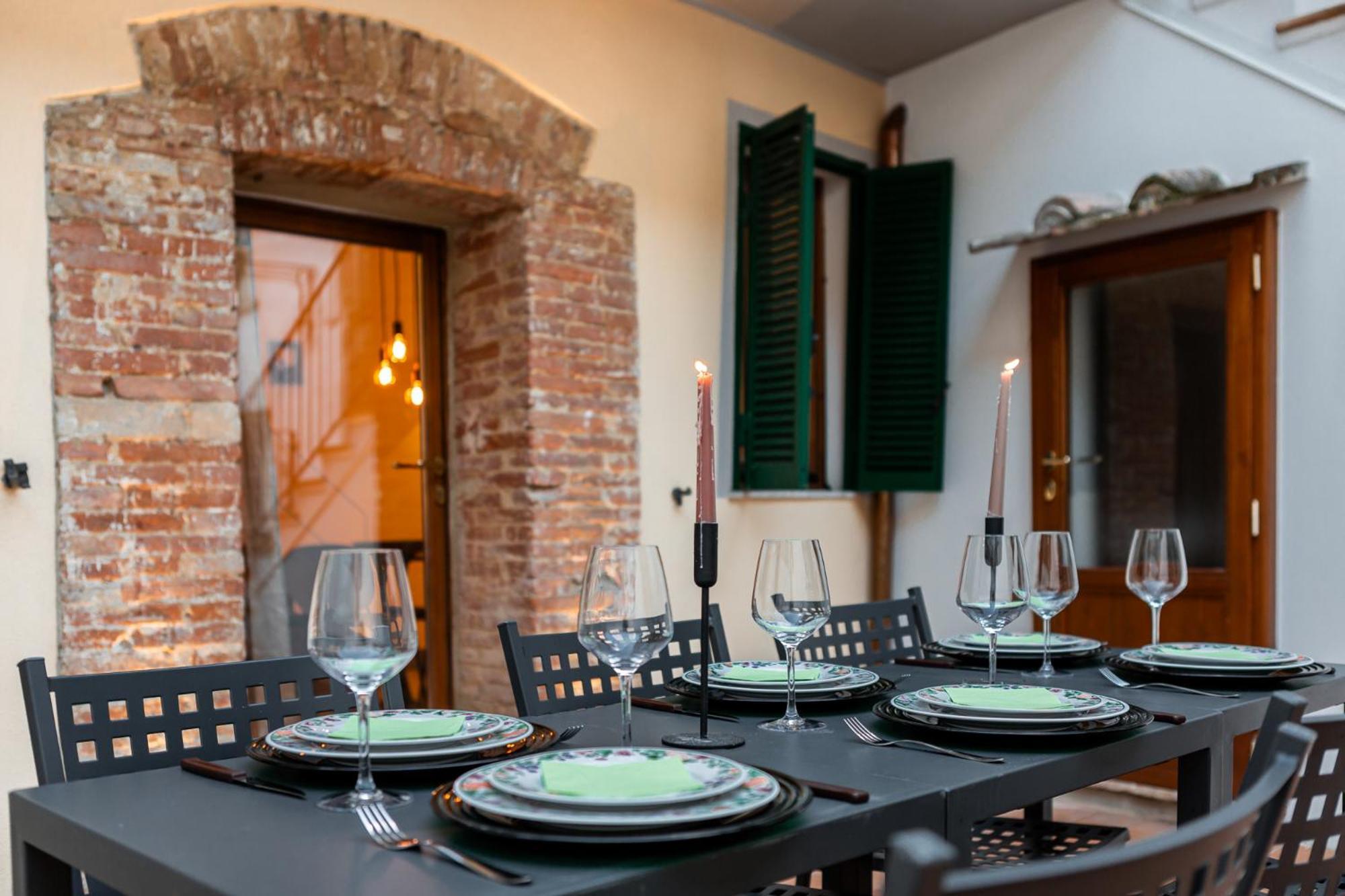La Casa Dello Sdrucciolo Apartment มอนติปุลเชียโน ภายนอก รูปภาพ