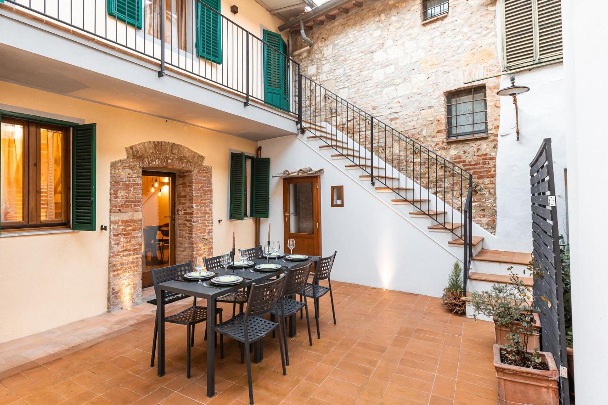 La Casa Dello Sdrucciolo Apartment มอนติปุลเชียโน ภายนอก รูปภาพ